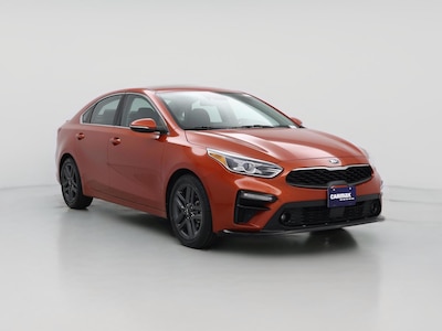 Orange 2019 Kia Forte EX