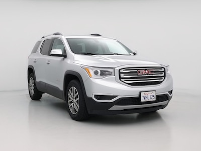 Silver 2017 GMC Acadia SLE
