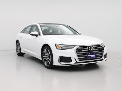 White 2019 Audi A6 Premium Plus