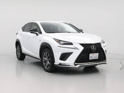 White 2021 Lexus NX 300 F-Sport