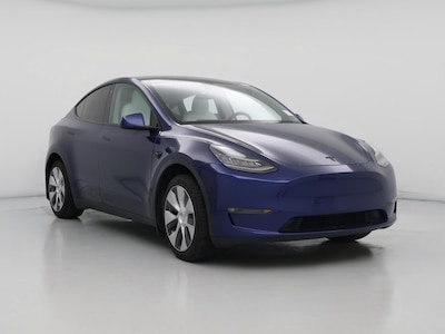 Blue 2021 Tesla Model Y Standard Range