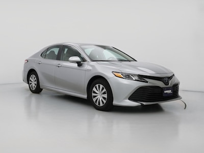 Silver 2019 Toyota Camry Hybrid LE