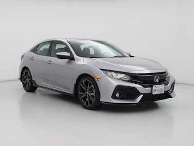 Gray 2019 Honda Civic Sport