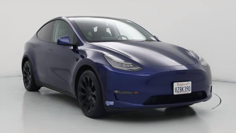 2021 Tesla Model Y Long Range Hero Image