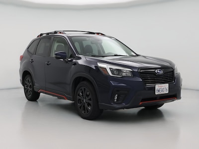Blue 2021 Subaru Forester Sport