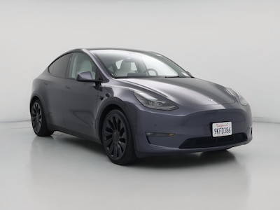 Gray 2023 Tesla Model Y Performance