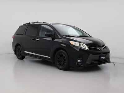 Black 2019 Toyota Sienna XLE