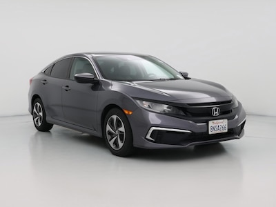 Gray 2020 Honda Civic LX