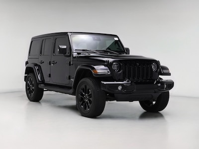 Black 2022 Jeep Wrangler Unlimited Sahara High Altitude