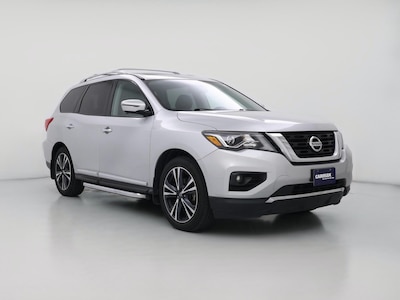 Gray 2019 Nissan Pathfinder Platinum