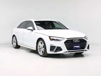 White 2024 Audi A4 S-Line Premium