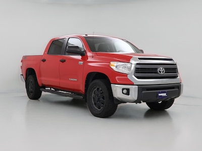 Red 2015 Toyota Tundra SR5