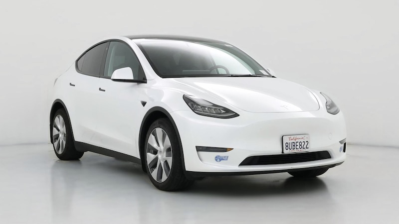 2021 Tesla Model Y Long Range Hero Image
