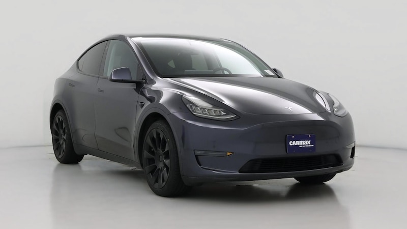 2021 Tesla Model Y Long Range Hero Image