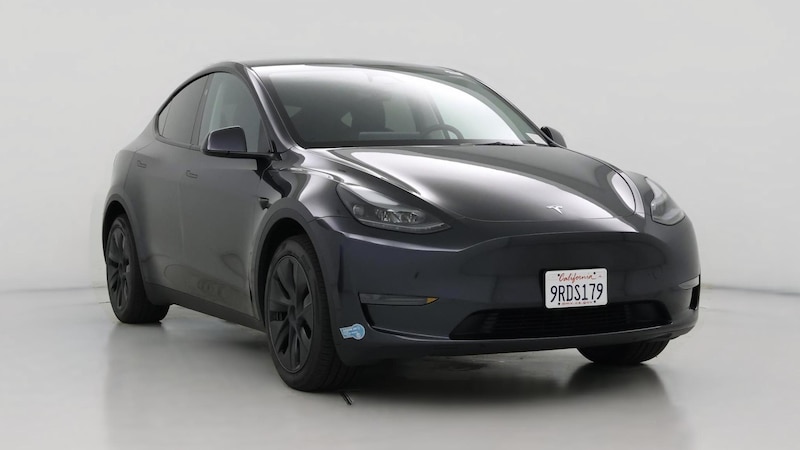 2025 Tesla Model Y Long Range Hero Image