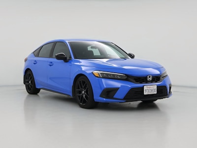 Blue 2024 Honda Civic Sport