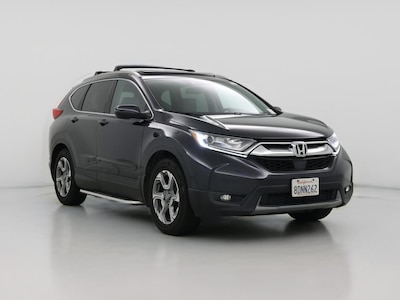 Gray 2017 Honda CR-V EX-L