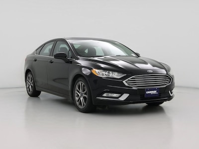 Black 2017 Ford Fusion SE