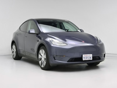 Gray 2023 Tesla Model Y Long Range