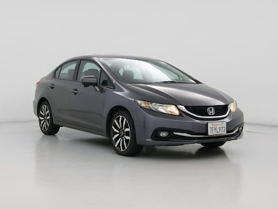 Gray 2014 Honda Civic EX-L