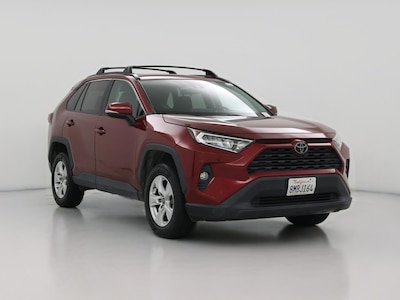 Red 2019 Toyota RAV4 XLE