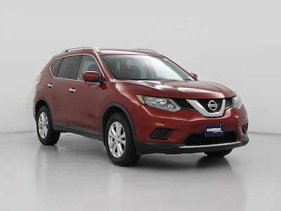 Red 2016 Nissan Rogue SV
