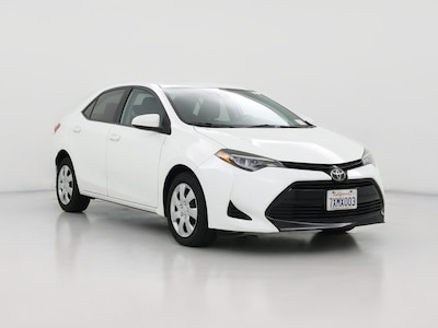 White 2017 Toyota Corolla LE