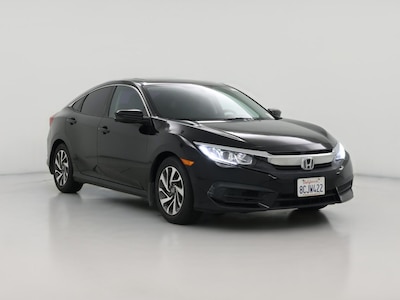 Black 2018 Honda Civic EX