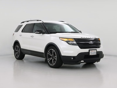 White 2014 Ford Explorer Sport