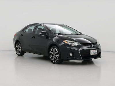 Black 2016 Toyota Corolla S Plus