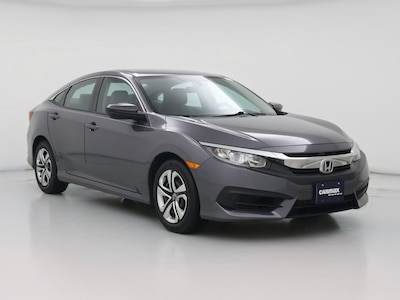 Gray 2018 Honda Civic LX