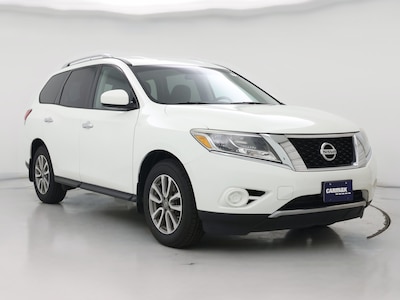White 2015 Nissan Pathfinder S