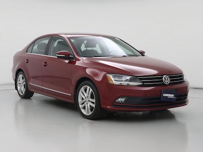 Red 2017 Volkswagen Jetta SEL