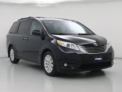 Black 2015 Toyota Sienna XLE Premium