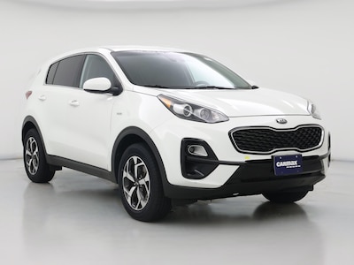 White 2021 Kia Sportage LX