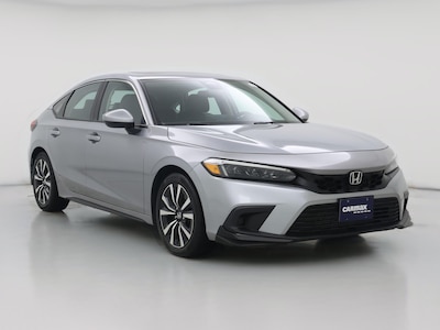 Silver 2022 Honda Civic EX-L