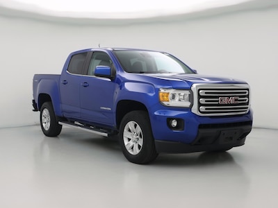 Blue 2018 GMC Canyon SLE