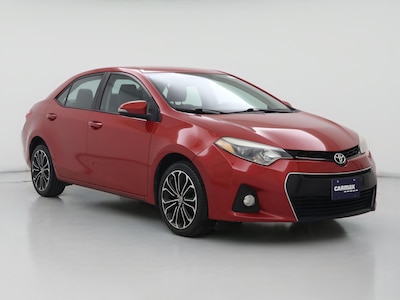 Red 2016 Toyota Corolla S