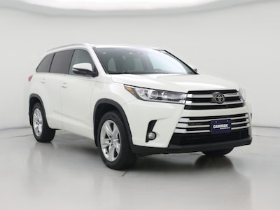White 2018 Toyota Highlander Limited
