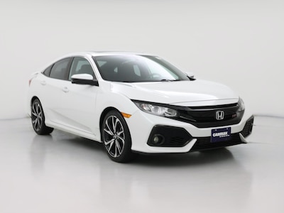 White 2019 Honda Civic SI
