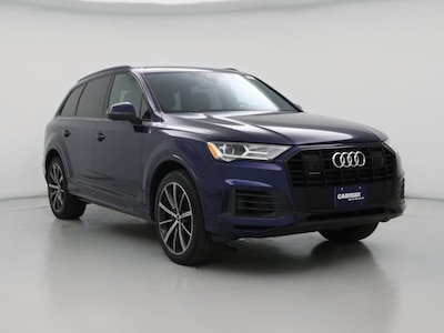 Blue 2022 Audi Q7 Premium Plus