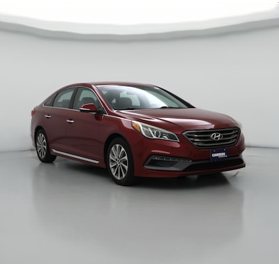 Red 2015 Hyundai Sonata Sport