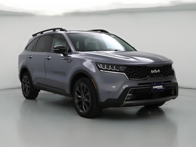 Gray 2022 Kia Sorento X-Line EX
