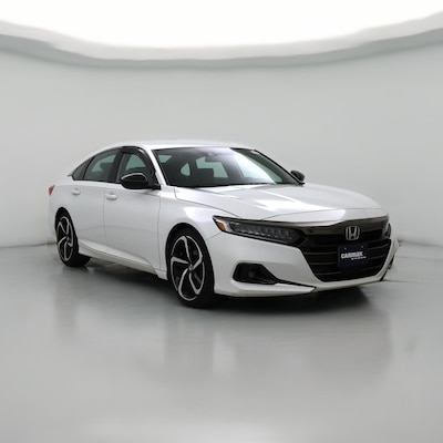 White 2022 Honda Accord Sport