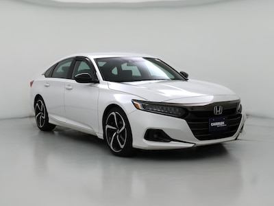 White 2022 Honda Accord Sport