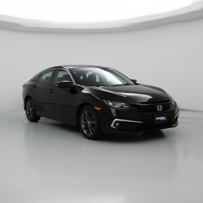 Black 2021 Honda Civic EX