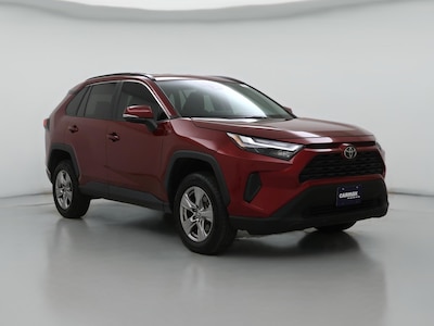 Red 2022 Toyota RAV4 XLE