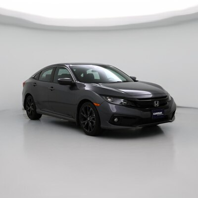 Gray 2019 Honda Civic Sport
