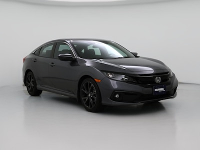Gray 2019 Honda Civic Sport
