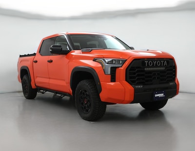 Orange 2022 Toyota Tundra Hybrid TRD Pro